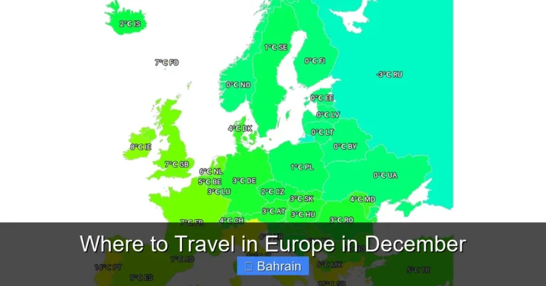 Where to Travel in Europe in December