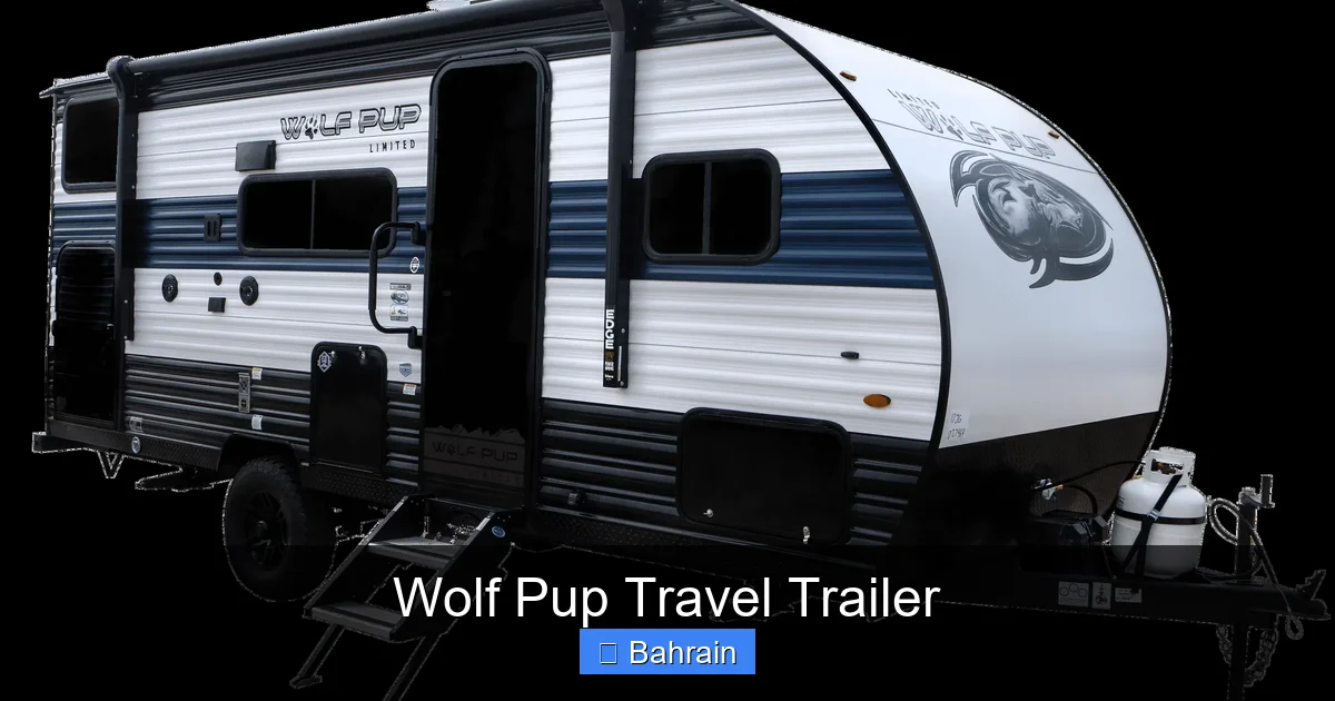 Wolf Pup Travel Trailer