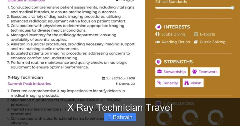 X Ray Technician Travel